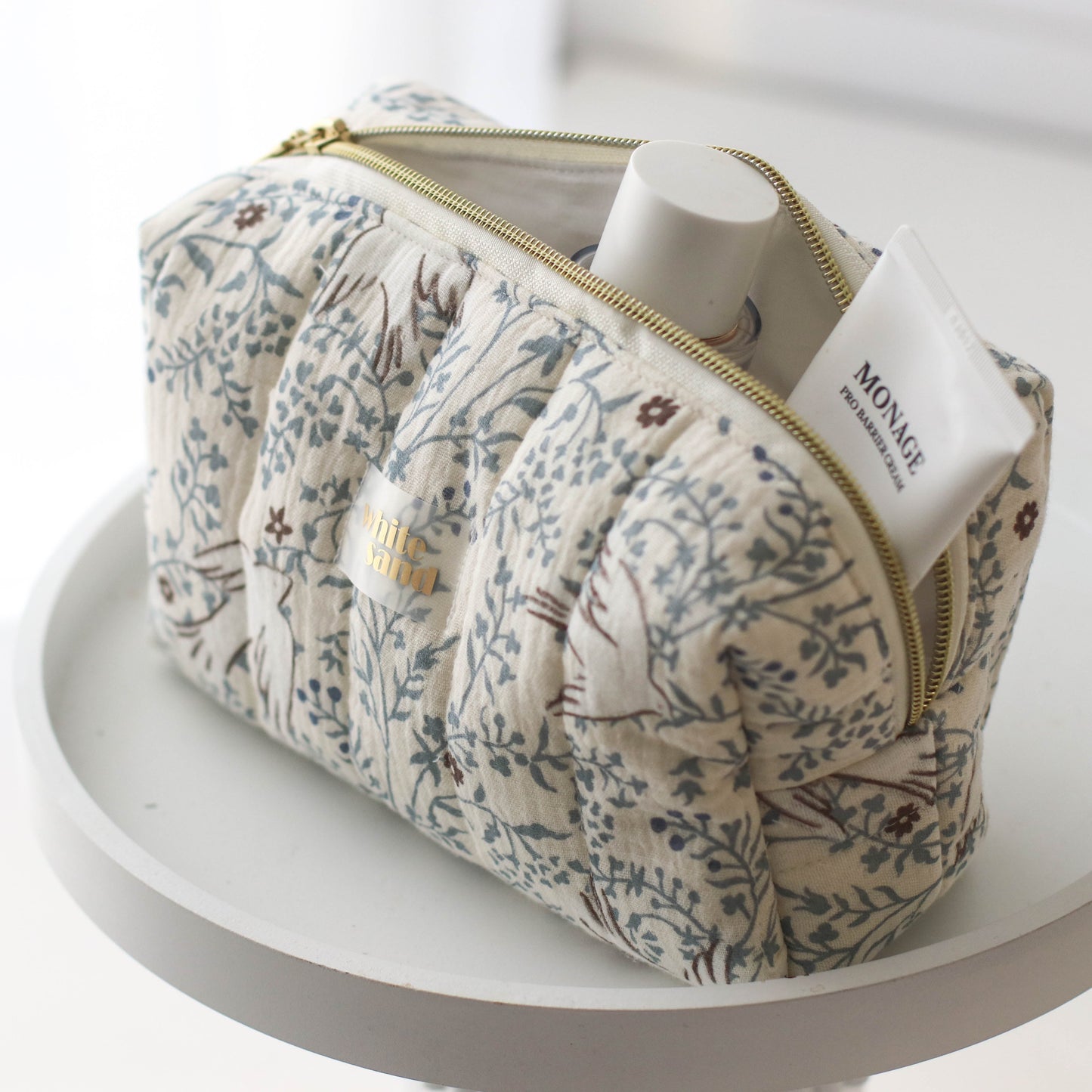 Kosmetyczka pikowana Kuferek Box - DOVE DREAM