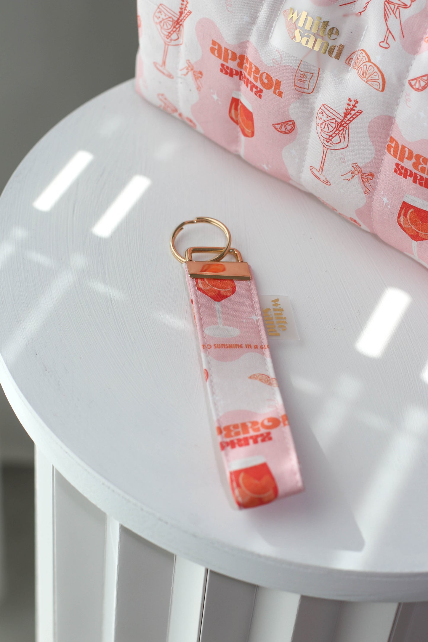 Kosmetyczka  pikowana Kuferek Box - Aperol spritz
