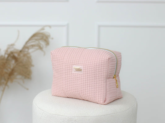 Kosmetyczka Box Wafel - Bubble Pink